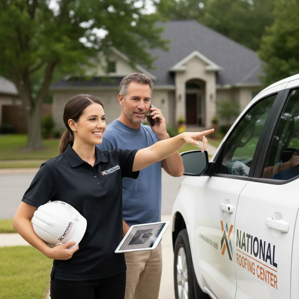 National Roofing Center customer support in Porterfield